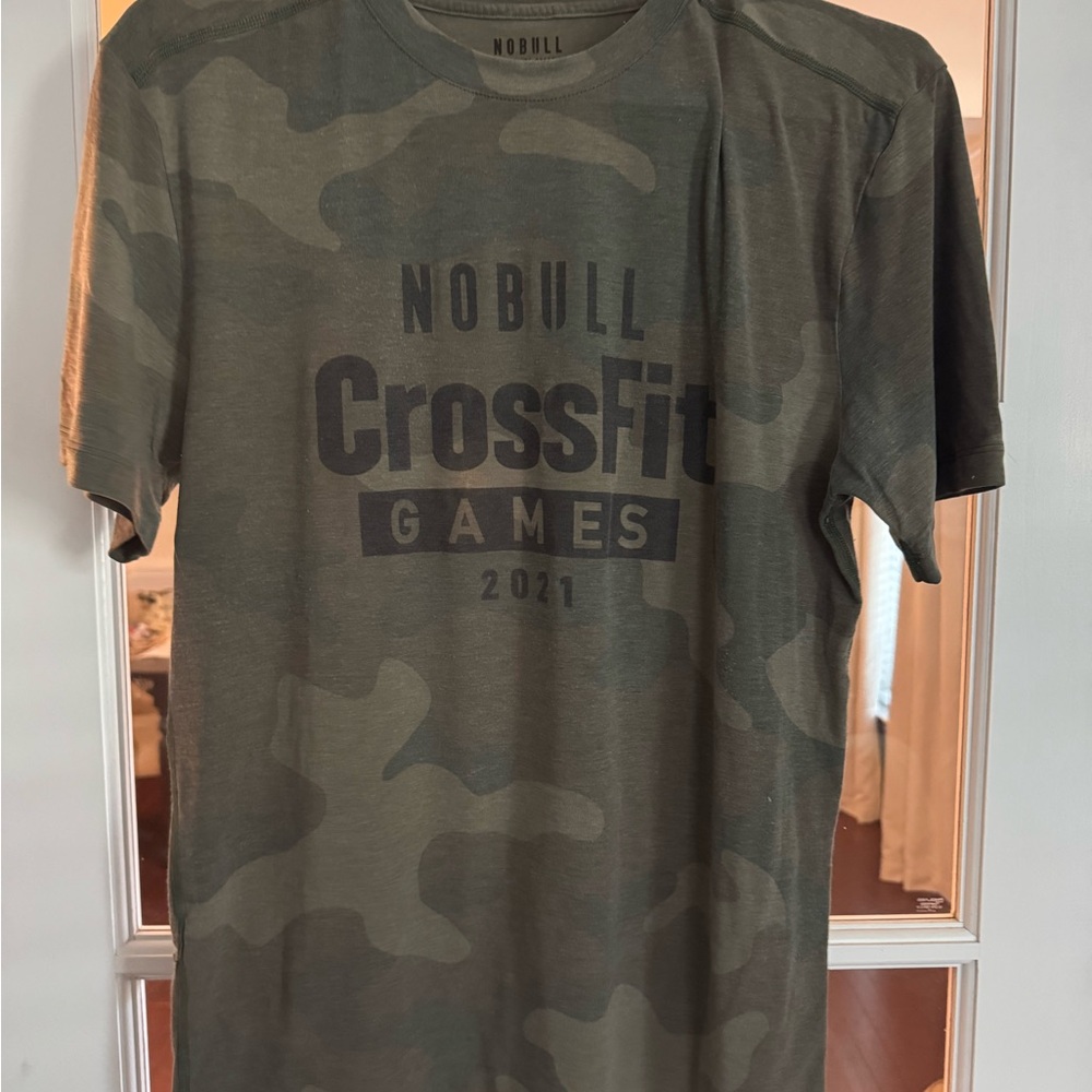 NOBULL Green Camouflage CrossFit Games T-Shirt